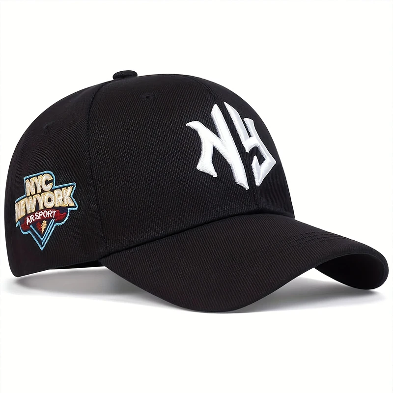 NYC NEW YORK Embroidery Baseball Caps Cotton Snapback Hat Fashion Sports Hip hop Trucker Hats Summer Outdoor Sun Hats Garros