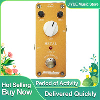 AROMA Metal Electric Guitar Effect Pedal Metal Distortion Effects True Bypass Pedal AMD-3 Electric Guitar Accessories Parts