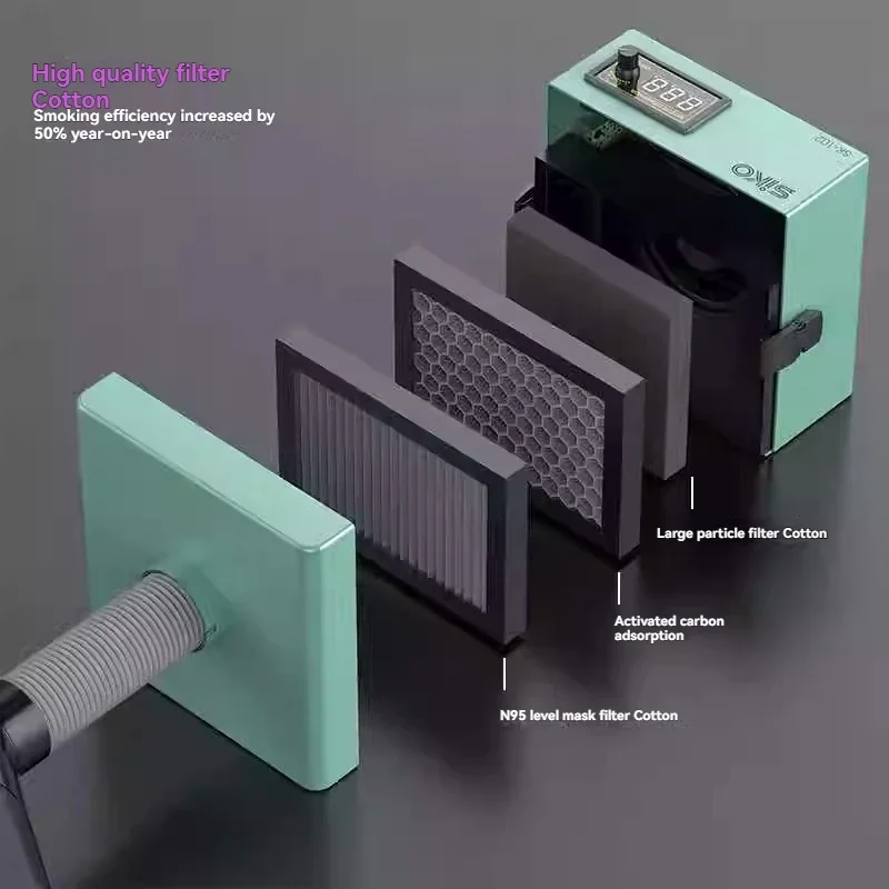Mini Smoking Device Mobile Phone Repair Welding Smoke Purification Welding Smoke Dust Collector Welding Smoke Purifier