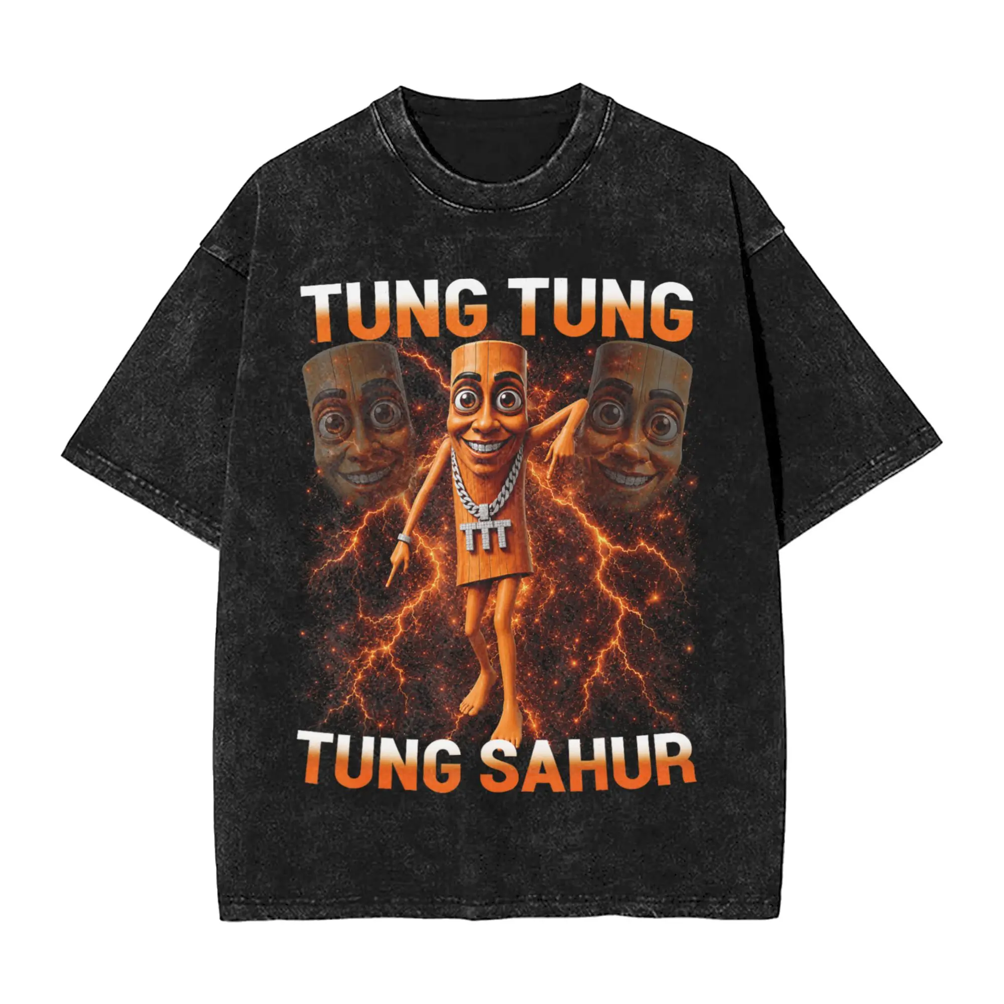 Tung Tung Tung Sahur is Calling Funny Viral Dance Meme T Shirt Street Style T Shirts Casual Harajuku Tshirt Men Print Top Tees