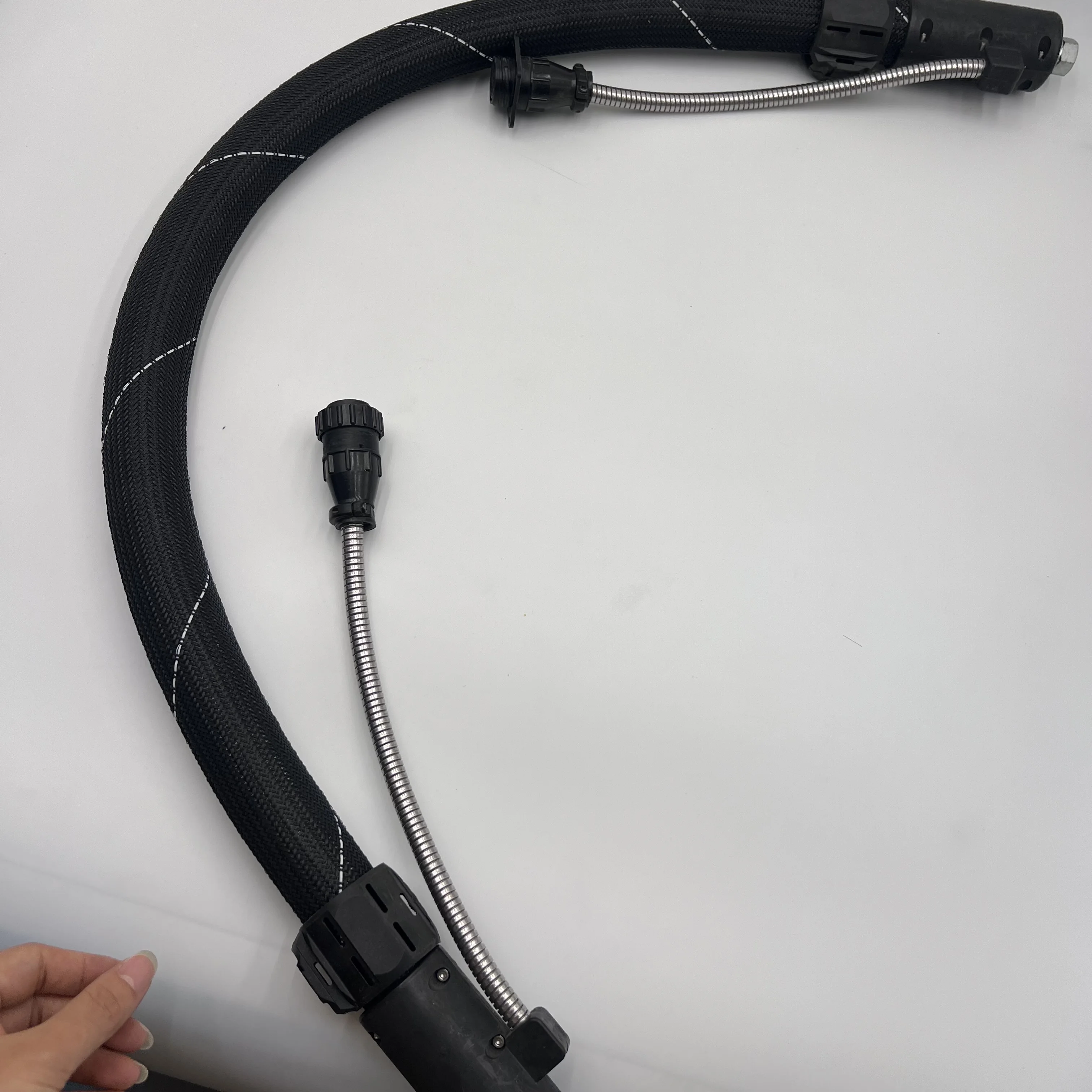 Tuyau flexible chauffant électrique en PTFE de 6 mm pour colle thermofusible, usage automobile, 220 V, 60~+260, service de découpe