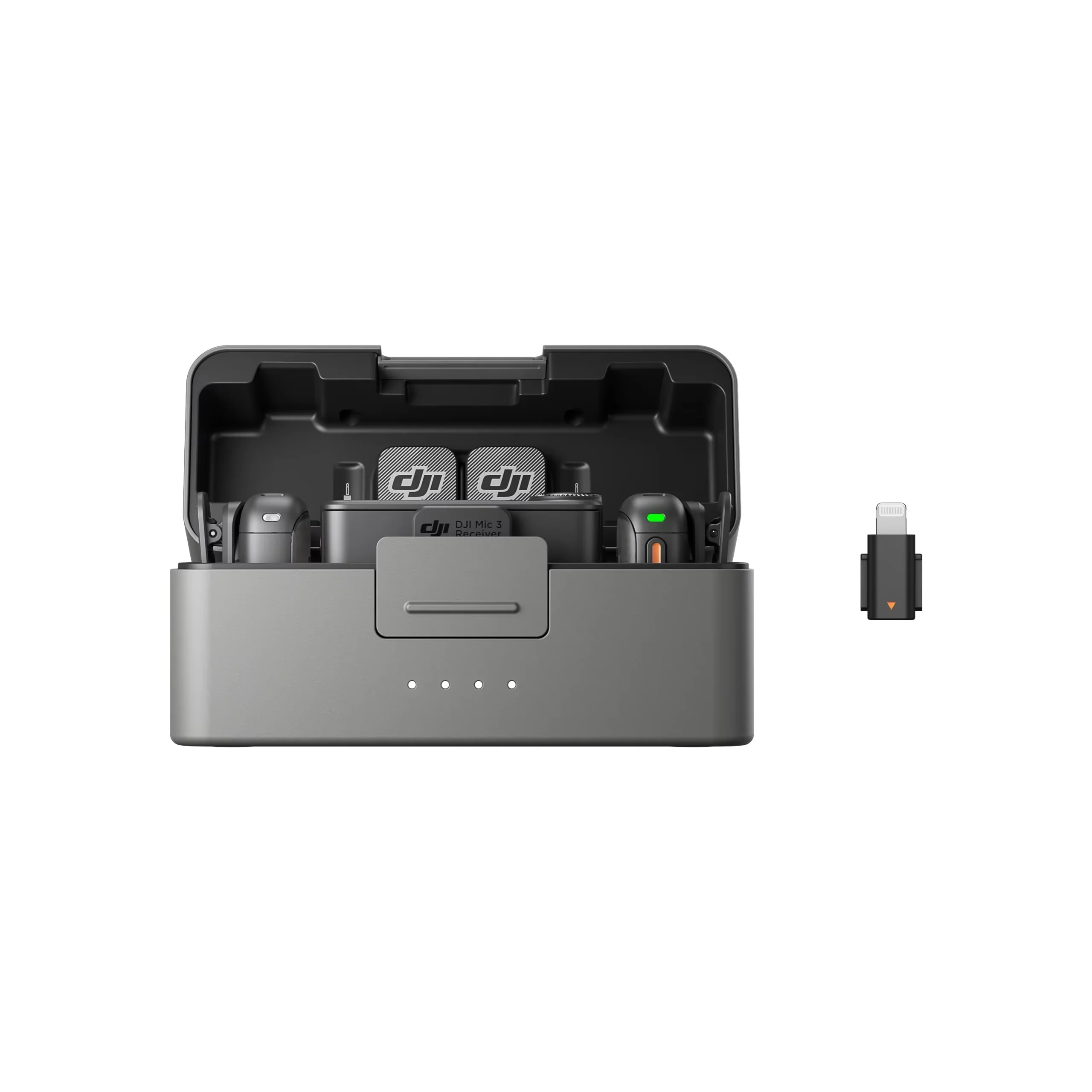 DJI Mic 3 Wireless Microphone Kit，1TX 1RX 2TX 2RX Mic Conbo for