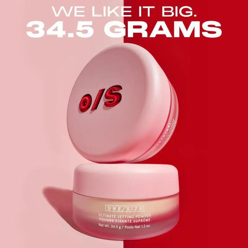 Matujący Puder Sypki do Twarzy Długotrwały Kontrola Oleju Różowy Utrwalający Miękki Puder Mocowanie Usuwanie Porów Makijaż Twarzowy Puder Miodowy