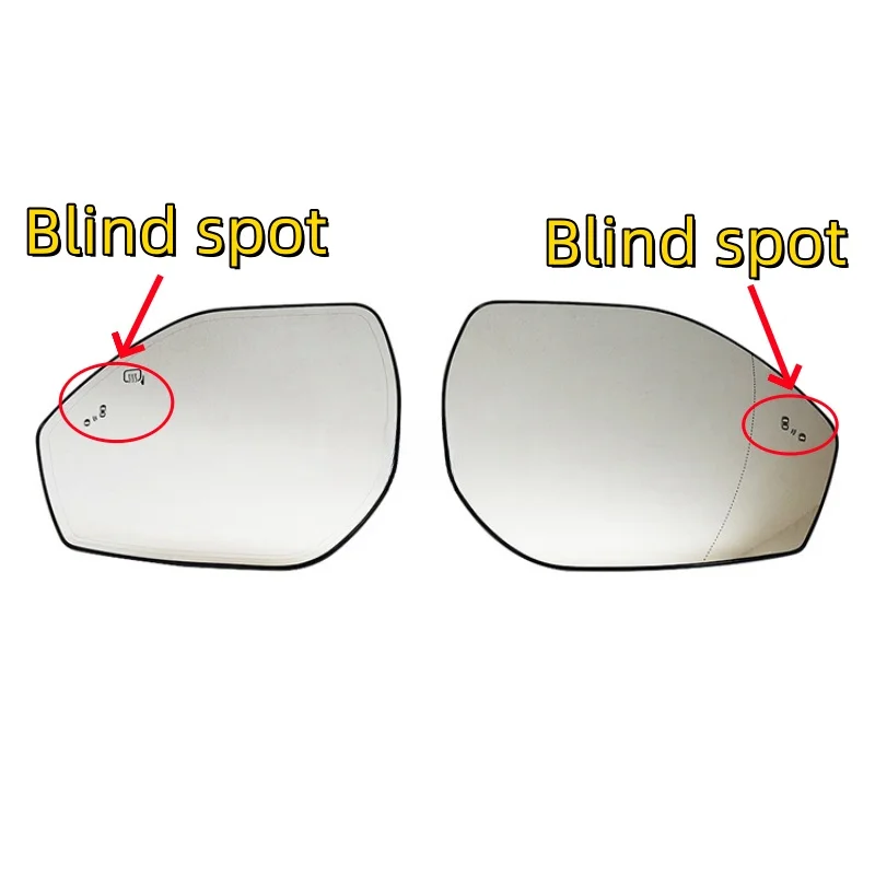 Car blind spot heat mirror For Ford Explorer 2020-2022 rearview mirror heating blind spot auxiliary lens reflector glass