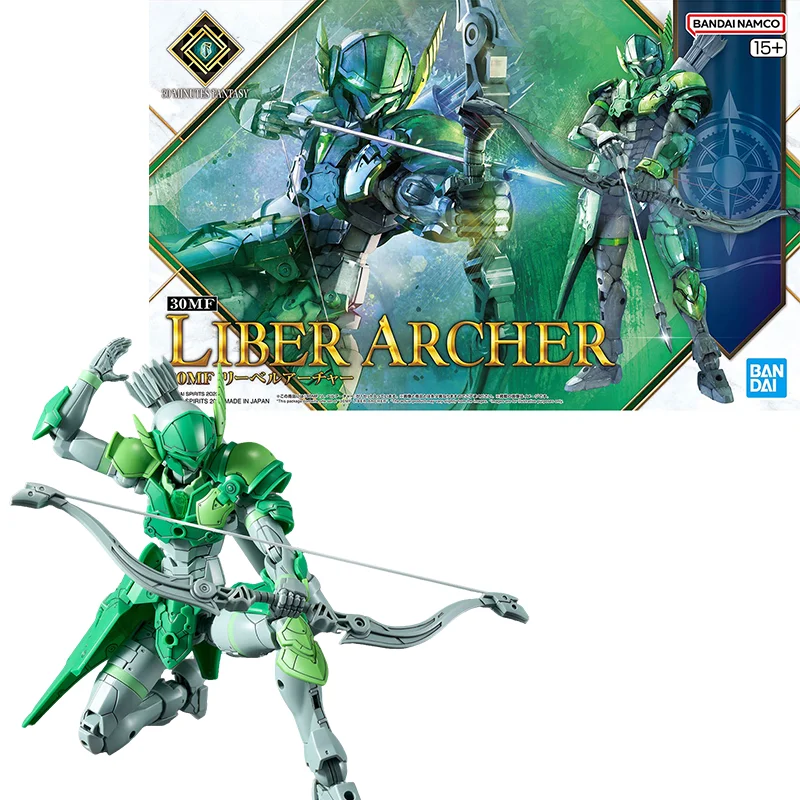 

Bandai Original 30MF 1/144 Anime LIBER ARCHER Action Figure Assembly Model Toys Collectible Model Gifts for Children
