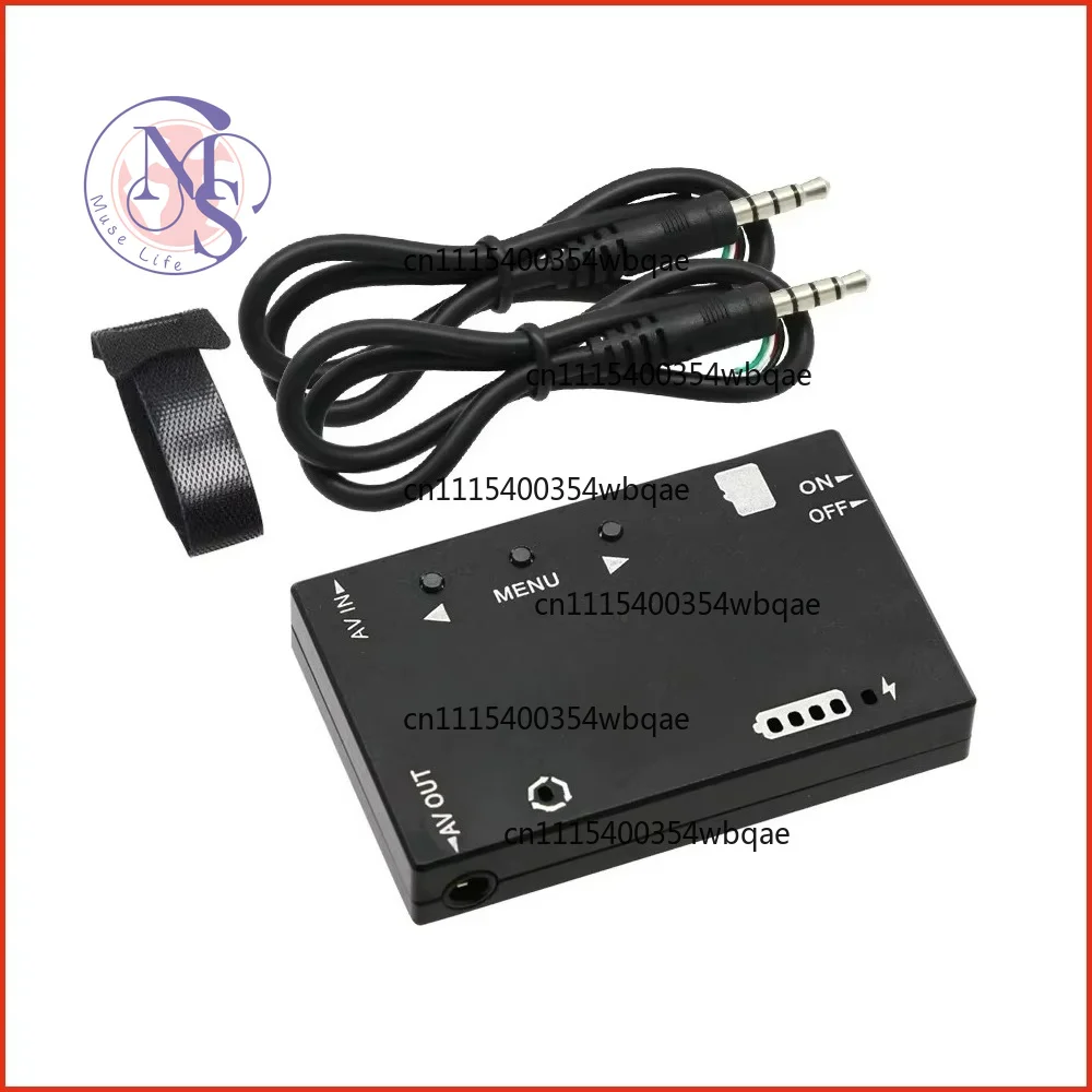 ZOCI-High Quality Mini FPV DVR/FPV Recorder NTSC/PAL Switchable Built-in Battery Micro USB Interface Multi-language