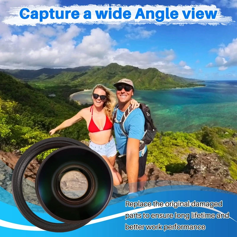 เลนส์อะไหล่สำหรับ Insta360 X3 X4อะไหล่สำหรับซ่อมกล้องแอคชั่น