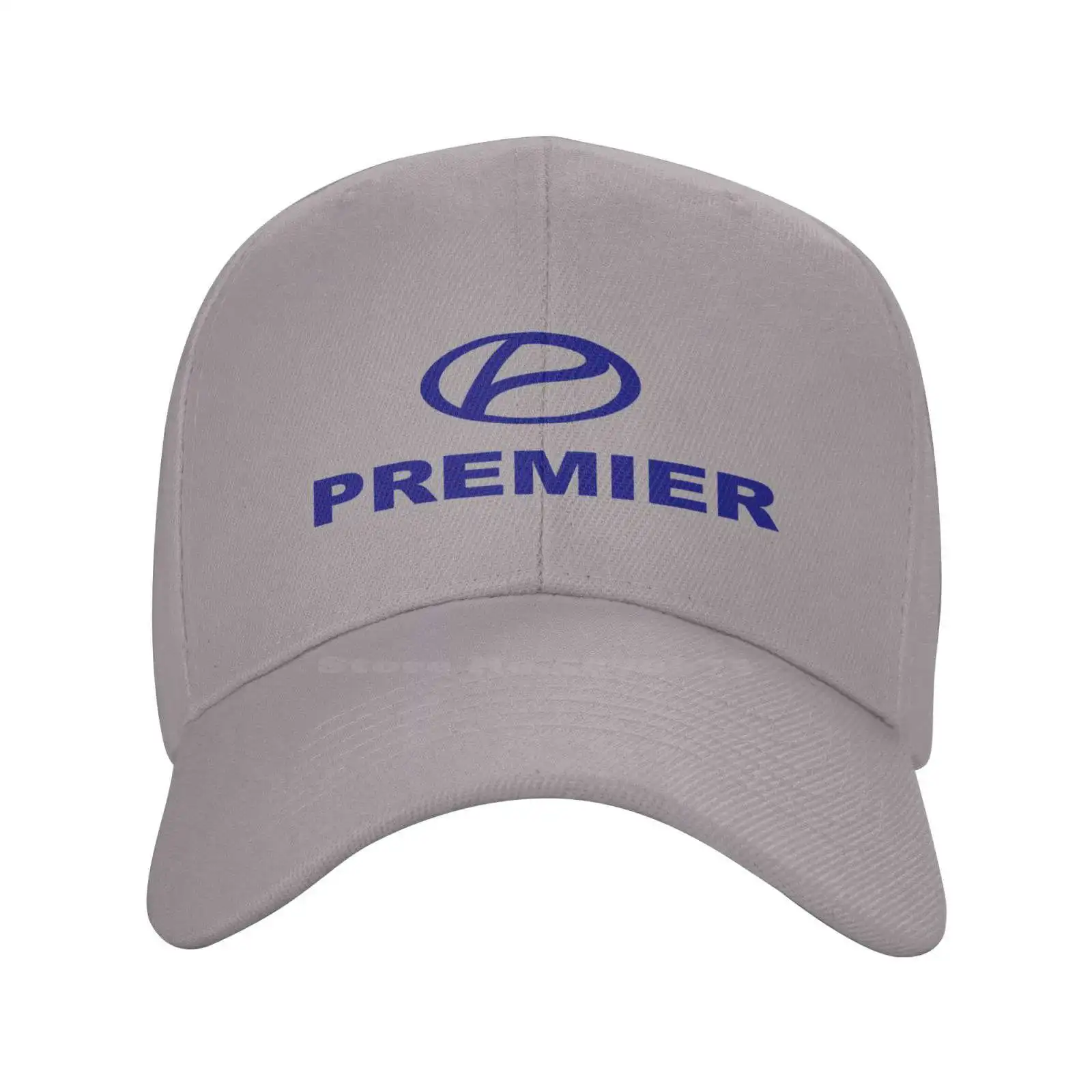 Premier Logo Print Graphic Casual Denim cap Knitted hat Baseball cap