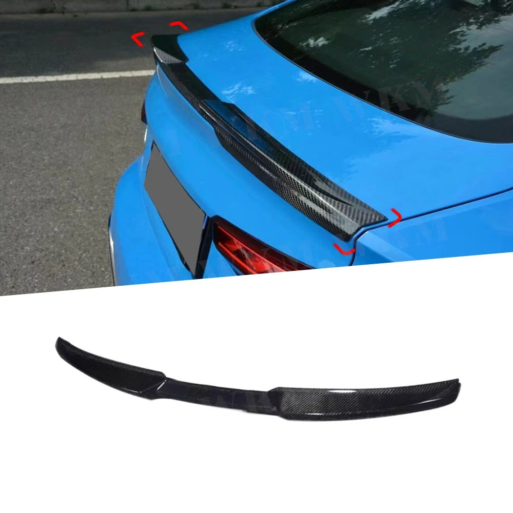 

Rear Carbon For Audi A5 S5 Coupe 2 Door 2017-2024 Rear Spoilers Trunk Wings Rear Lip Boot FRP Auto Para Car Exterior Accessories