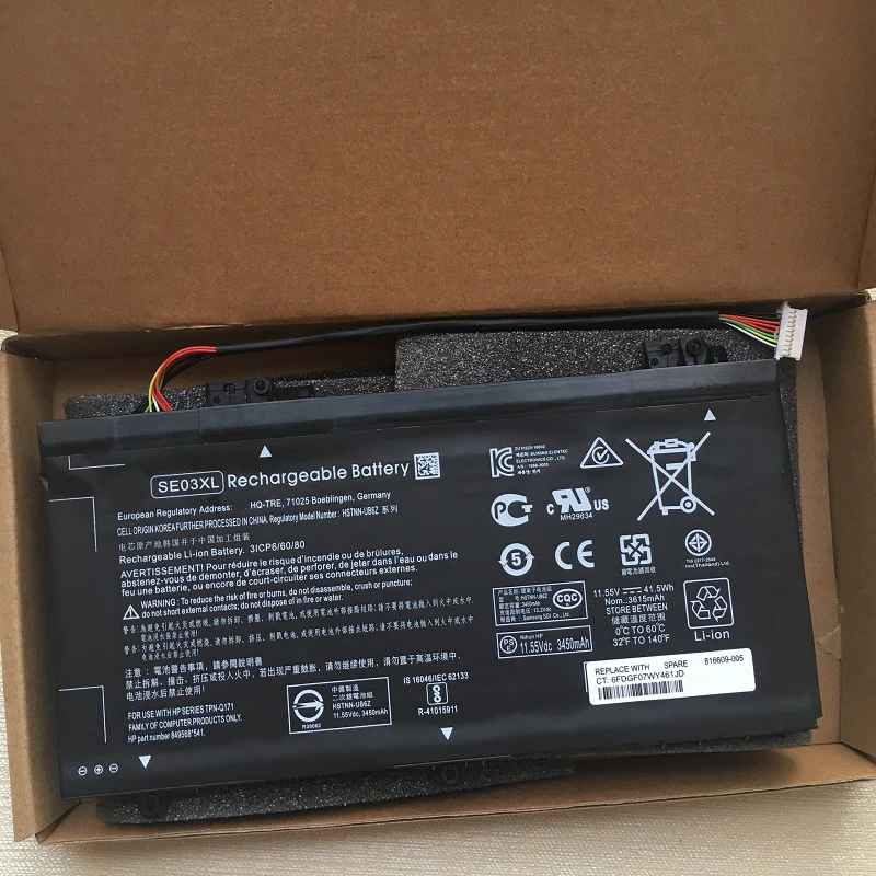 SE03XL Laptop Battery For HP Pavilion 14-AL001NX AL003NM AL007NG AL010TX AL010UR AL019NA AL025TX AL033TX AL085TX AL100NJ AL104NG