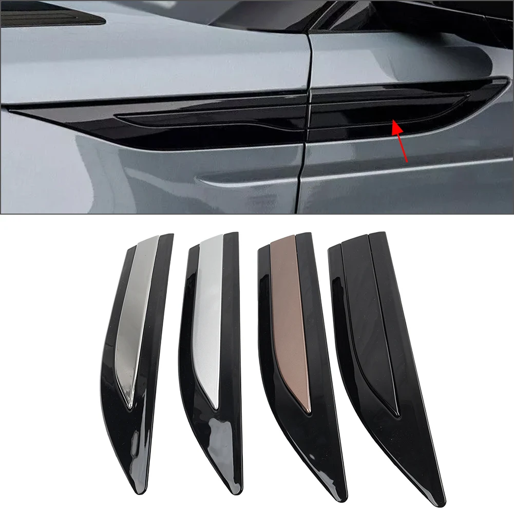 

1Pc Car Fender Side Air Vent Cover Trim Left Side ABS Exterior Accessories For Range Rover Evoque 2019-2023 LR114463 LR114462