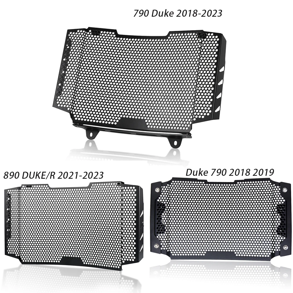 

For DUKE 790 2018 2019 2020 2021 2022-2023 DUKE 890 R 2021-2023 Motorcycle Radiator Guard Grille Cover Protector Protective