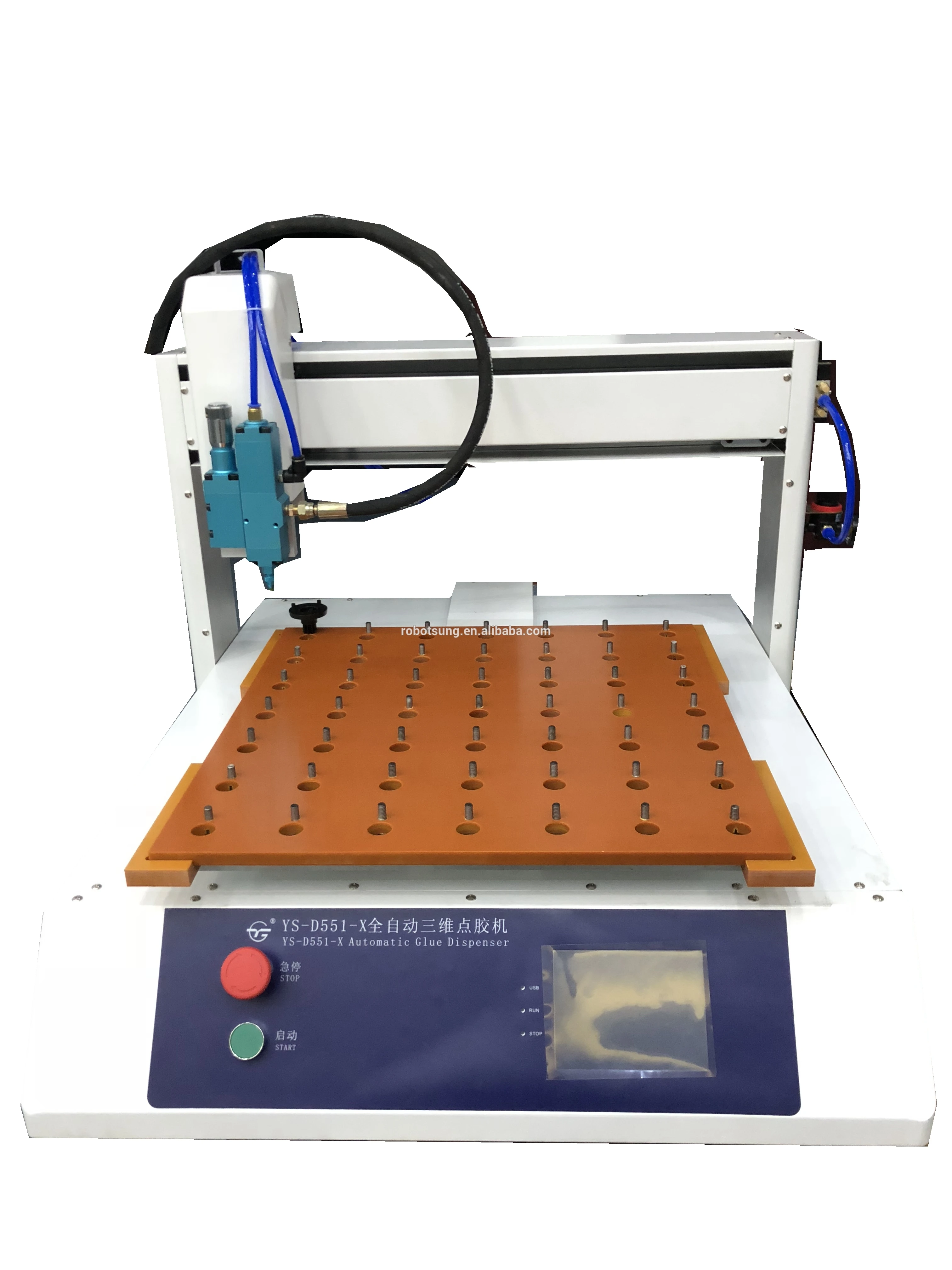 Top Selling Products Robotic Glue Dispenser,3-axis Automatic Glue Dispensing Machine With Mixer