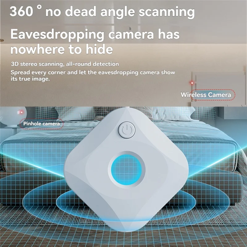 【НОВИНКА】Беспроводной детектор, устройства против подглядывания, сканер, защита безопасности, инфракрасный детектор камеры для домашнего офиса, путешествий A