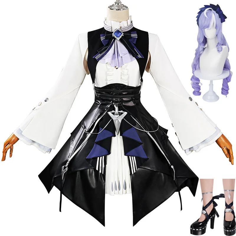 Vivian Cosplay ZZZ Zenless Zone Zero Cosplay Costume Vivian Wig 2025Halloween Carnival Party Comic Con Role Playing Outfits