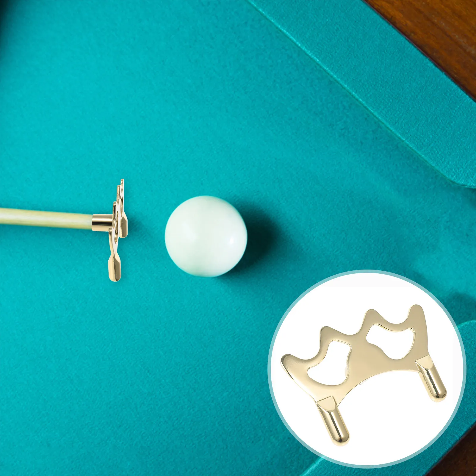 

Бильярдный мостик для кия из премиального материала, портативный размер, подходит для большинства киев, улучшает контроль, спортивный аксессуар