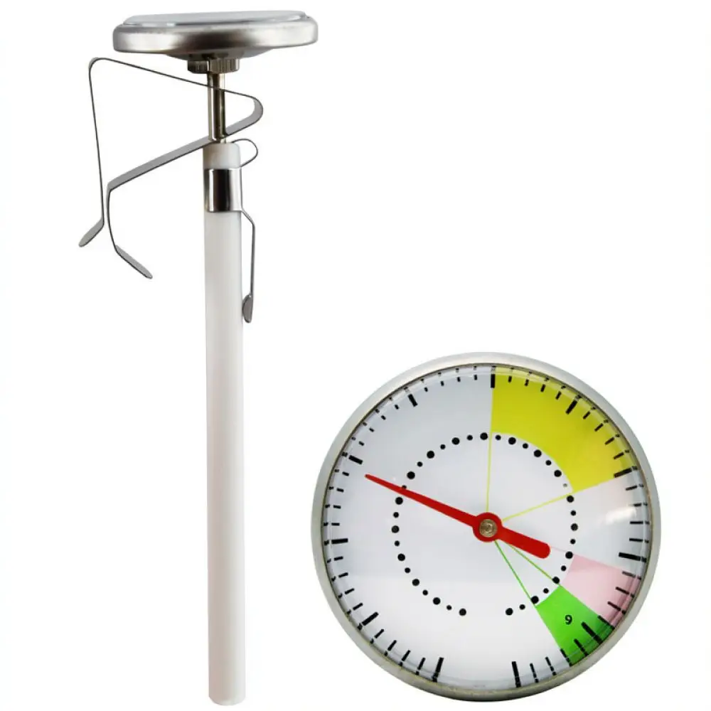 Kitchen Cooking Stainless Steel Probe For Brewing Coffee Milk Water Temperature Test Manual Dial Device