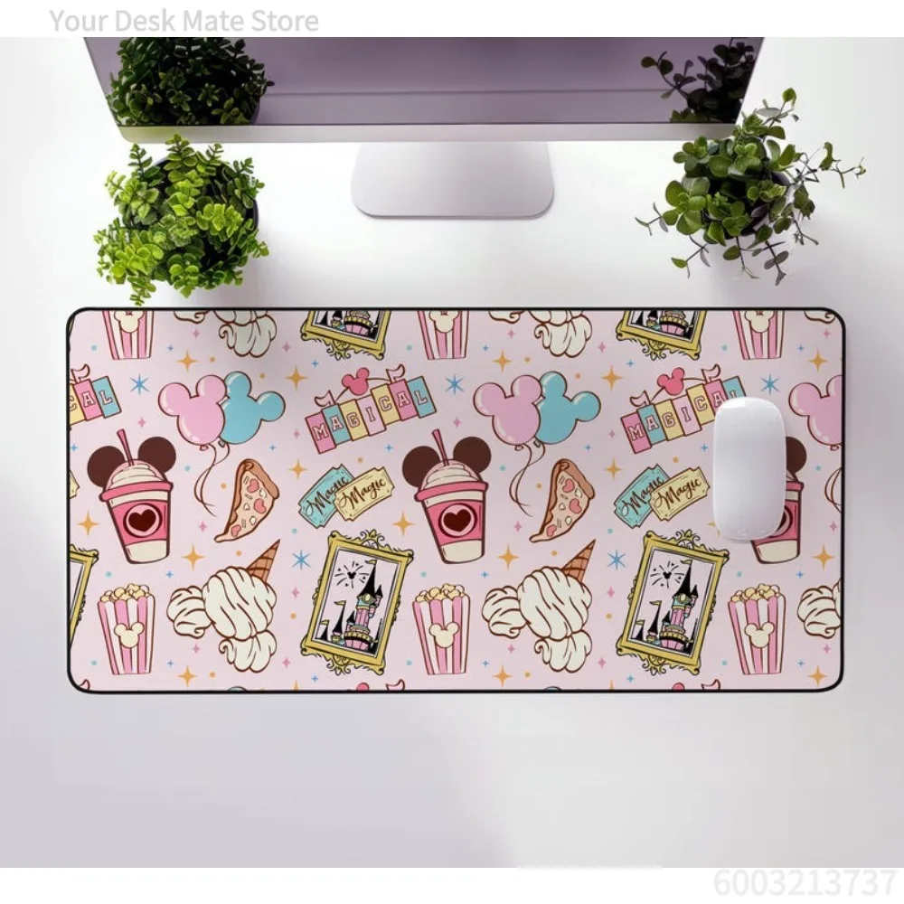 Tapis de bureau à thème magique, grand tapis de souris, décoration pour clavier mécanique, setup gamer, accessoires de bureau