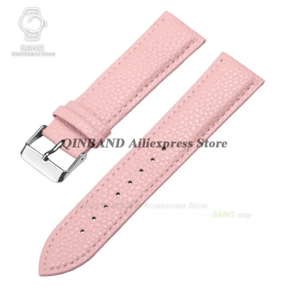 10mm 12mm 14mm 16mm 18mm 20mm 22mm Litschi-Muster Leder-Uhrenarmband Ersatz-Armband für Herren und Damen Sport-Uhrenarmband – Detail 27