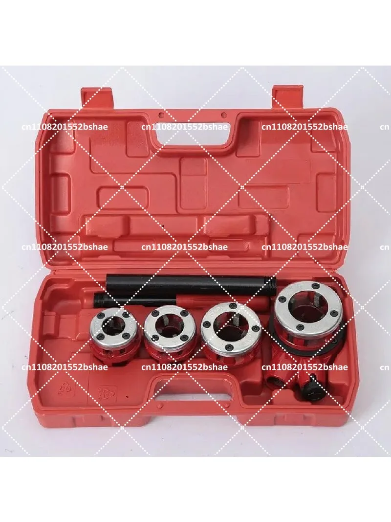 Pipe Threading Kit, Thread Cutter Tool, Pipe Thread Cutting Tool, Professional Laying Kit, with Type 62 4/6
