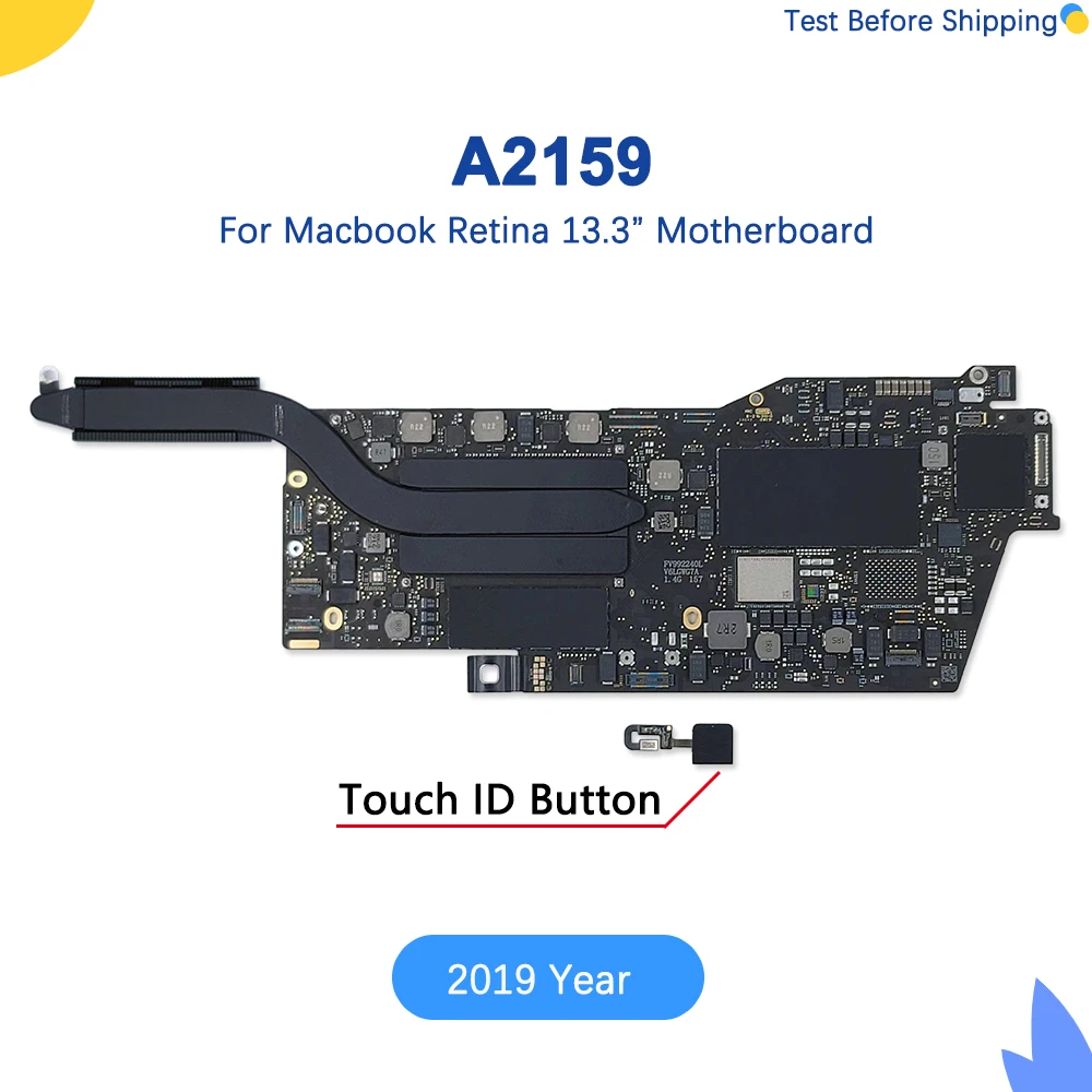 820-01598-A A2159 Motherboard for MacBook Pro 13