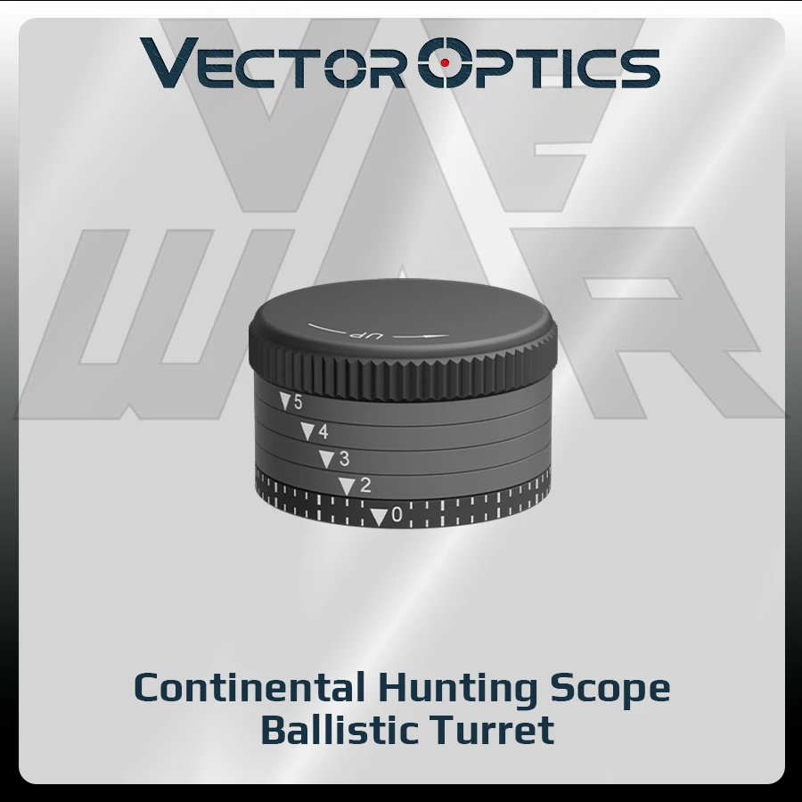 Vector Optics Continental Mira Telescópica para Caza con Torreta Balística - imagen 2