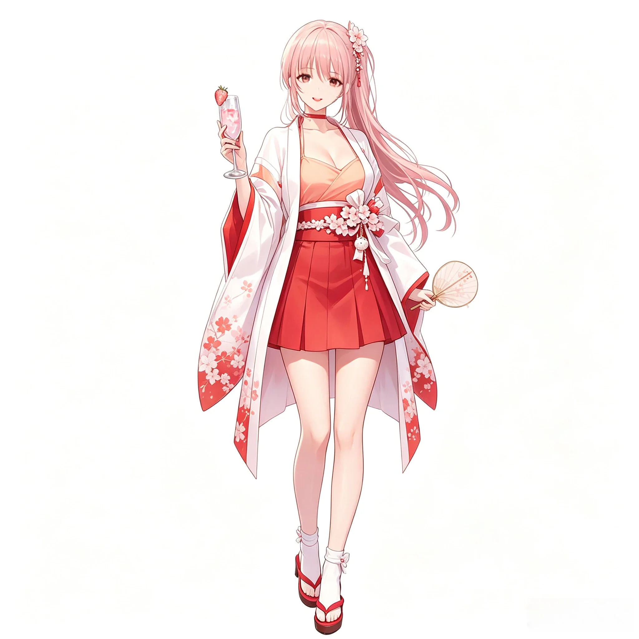 Adesivo de vinil à prova d'água com imagem de uma menina de anime Nikke Diesel Midnight Strawberry, 16 cm, para carro, capacete de motocicleta e lapto