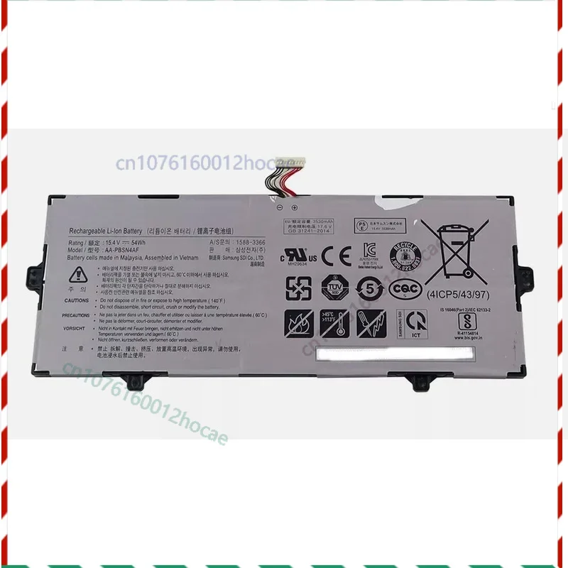 بطارية جديدة 54Wh لأجهزة سامسونج BA43-00391A BA43-00391B 4ICP5/43/97 1588-3366 شحن سريع #1