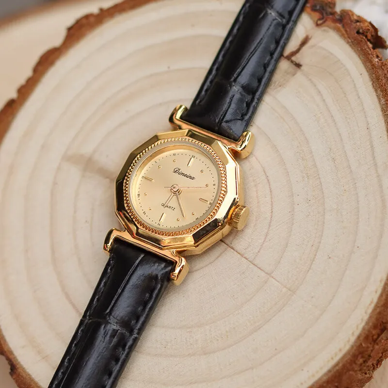 Simple And Retro Women'S Watch Antique Style Watch, Exquisite Ladies' Wristwatch, High-Quality Women'S Watch, Women'S Timepiece.