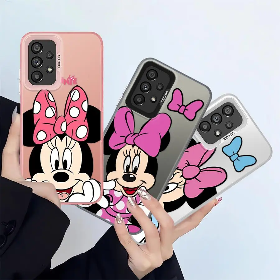 

Disney Mickey Minnie Mouse Case For Samsung For Galaxy A12 A23 A16 A34 A13 A22 A24 A25 A14 A32 A15 Soft Shell