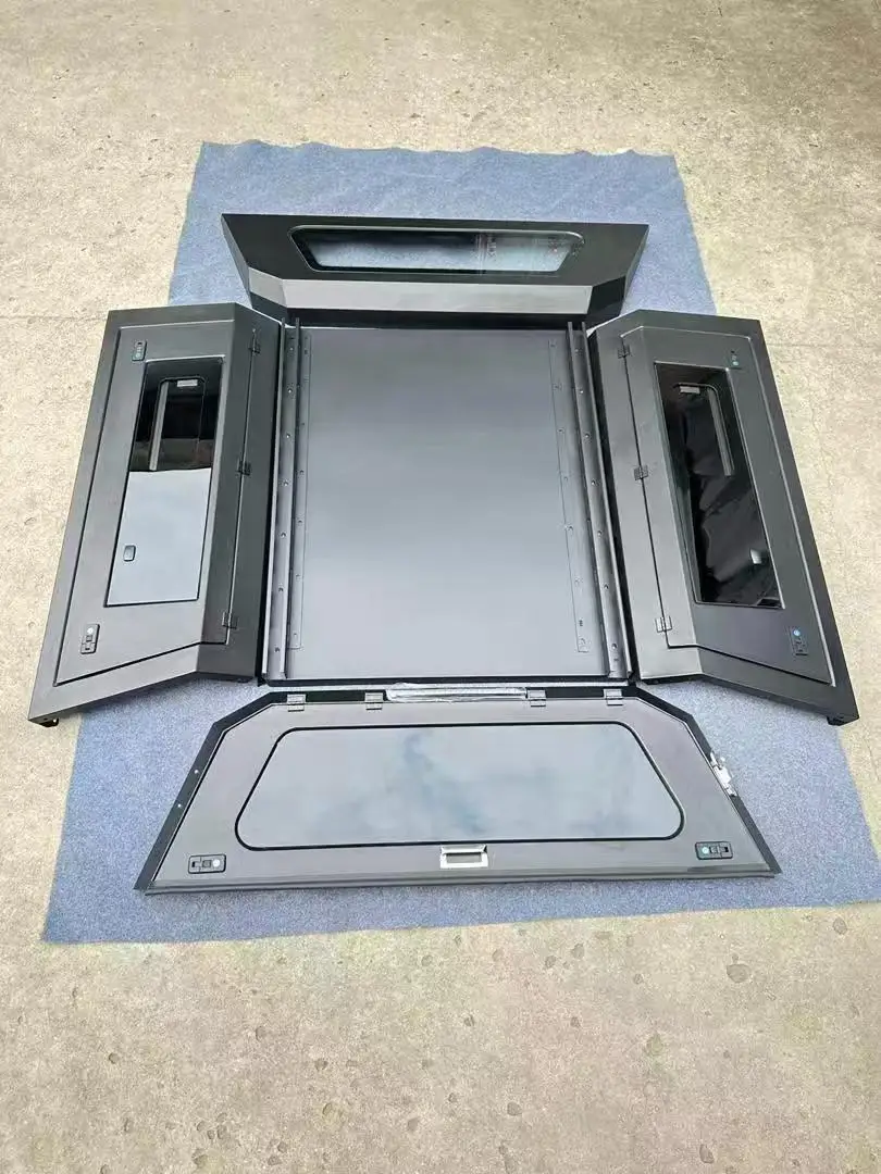 

Suitable for 2026 Nissan Frontier SV, 5FT, with sliding glass style on both sides and roof luggage rack