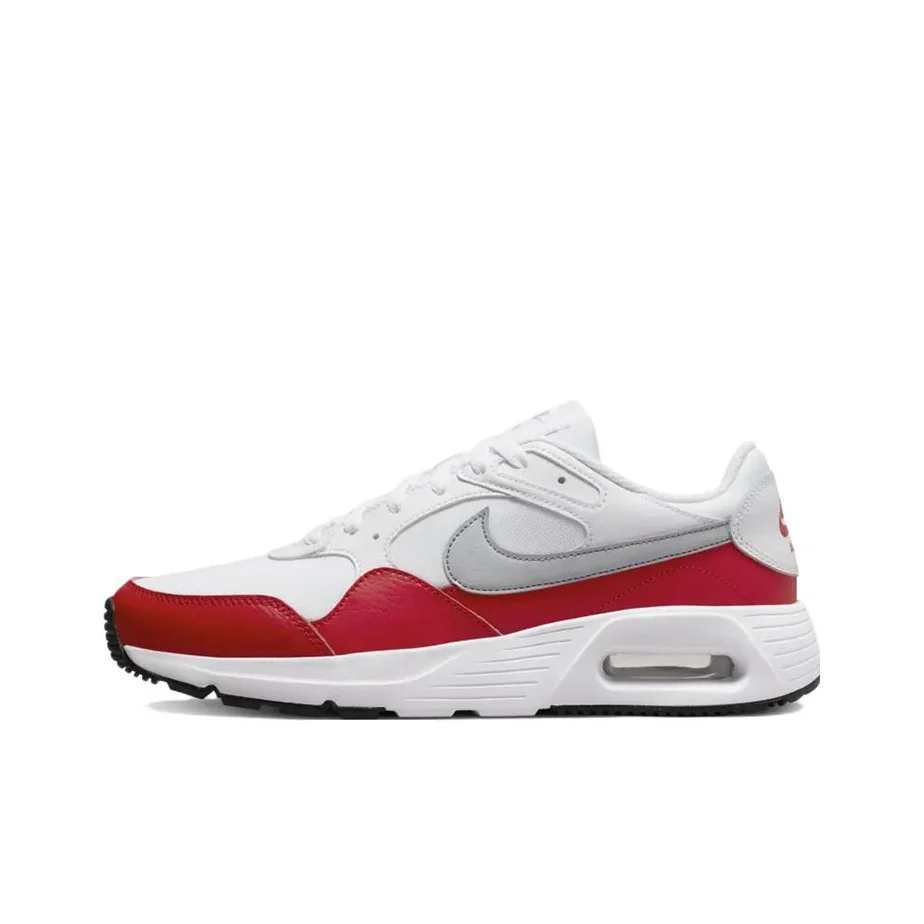 

Nike Air Max Sc White University Red Wolf Grey CW4555-107