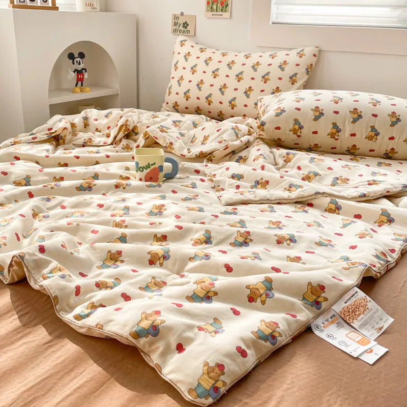 

Customizable Class A Maternal and Infant Grade Cotton Double Yarn Summer Quilt