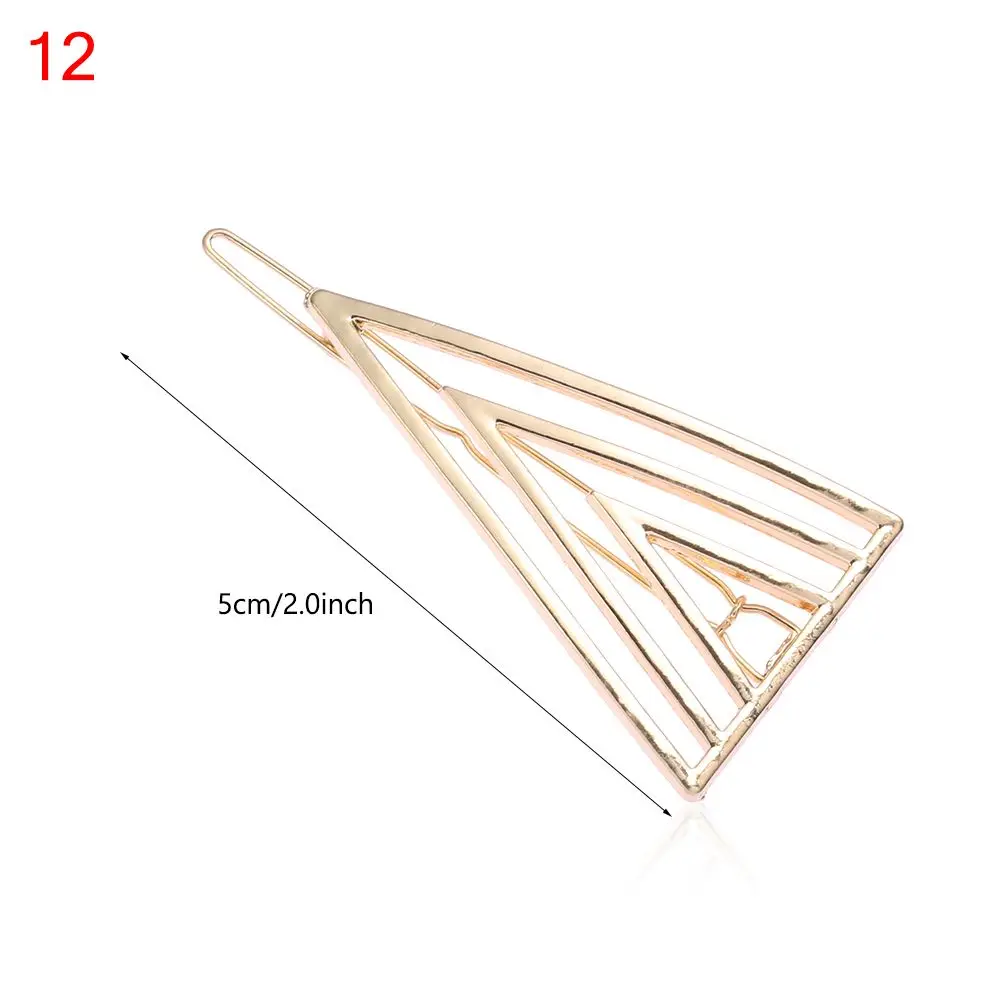 Accessories Ponytail Hairpins Barrettes Bobby Pins Metal Hairclips Geometric Hairpins Knot Hair Clip Star Heart Hair Pins
