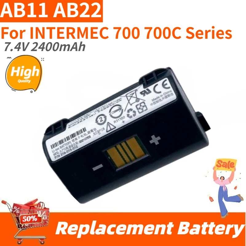 

High Quality AB11 AB22 Battery 7.4V 2400mAh for INTERMEC 700 700C Series Brand New Replacement Battery