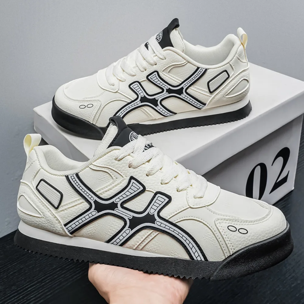 

Мужские повседневные кроссовки 2026 Four Seasons: новые, модные, дышащие, на низком ходу, с толстой подошвой, легкие