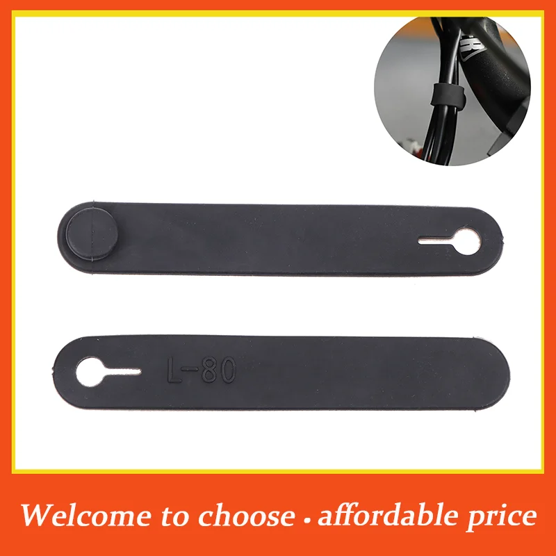 

[]10Pcs Motorcycle Rubber Frame Securing Cable Wiring Harness Power Cord Tie Clutch Line Brake Elastic Fix Accessories
