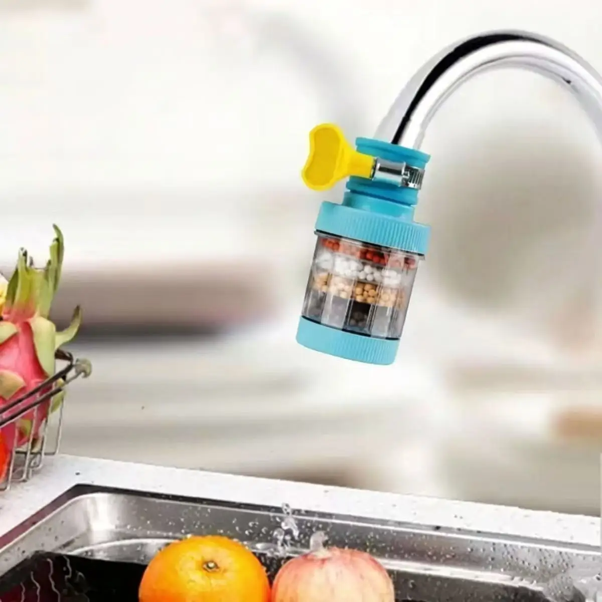 

Water Faucet Filter Household Kitchen Home Faucet Mini Tap Water Clean Purifier Filter Filtration Cartridge Carbon Filter