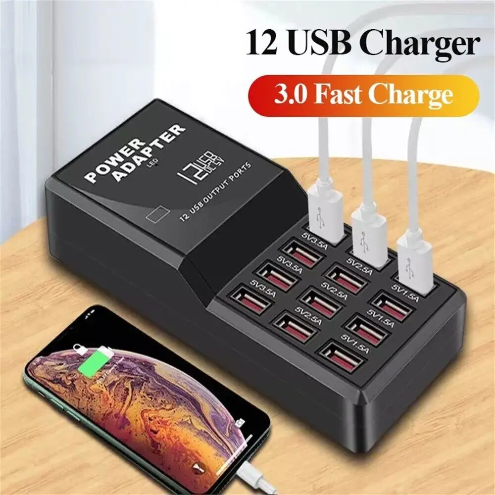 Station de charge USB multi-po - Multi Port Usb Hub avis et prix
