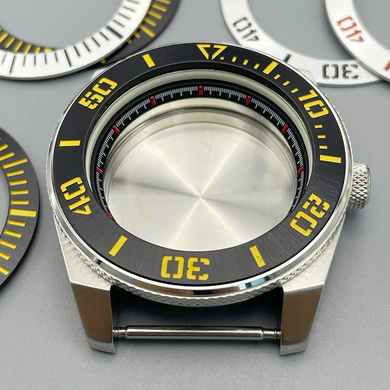 

Customized NH35 Case Samurai King Watch Case Fits NH36 NH35 4R 7S26 Movement 28.5mm Dial Sapphire Crystal Glass Sealed Back