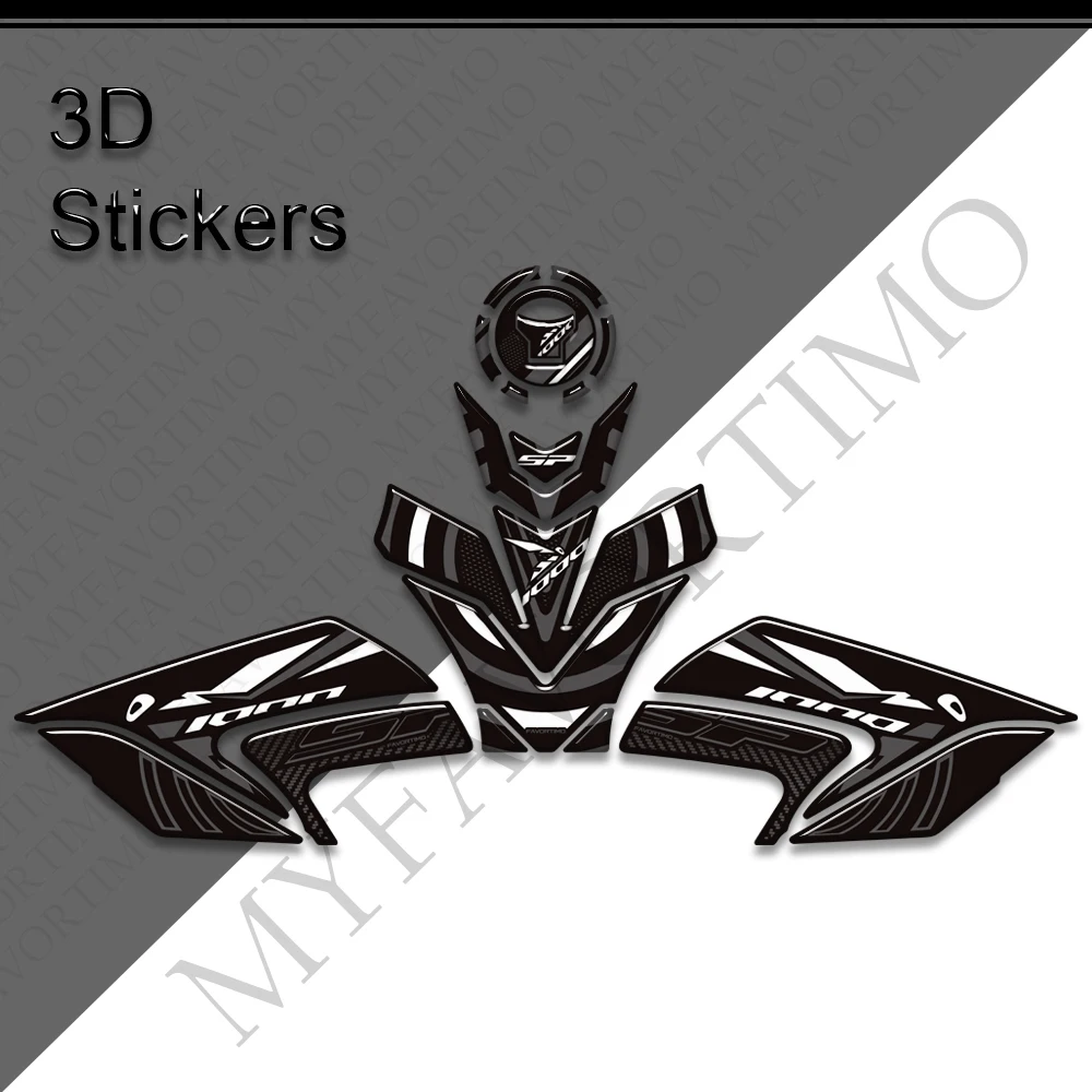 Motorcycle For Hornet 1000 CB1000 CB 1000 SP 2025 2026 Tank Pad TankPad Cap Grips Gas Fuel Knee Stickers Decals Protector 5