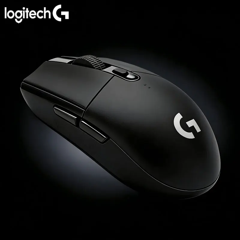 

Беспроводная мышь Logitech G304, матовая, нескользящая, эргономичная, удобная для длительного использования, подходит как для офиса, так и для игр