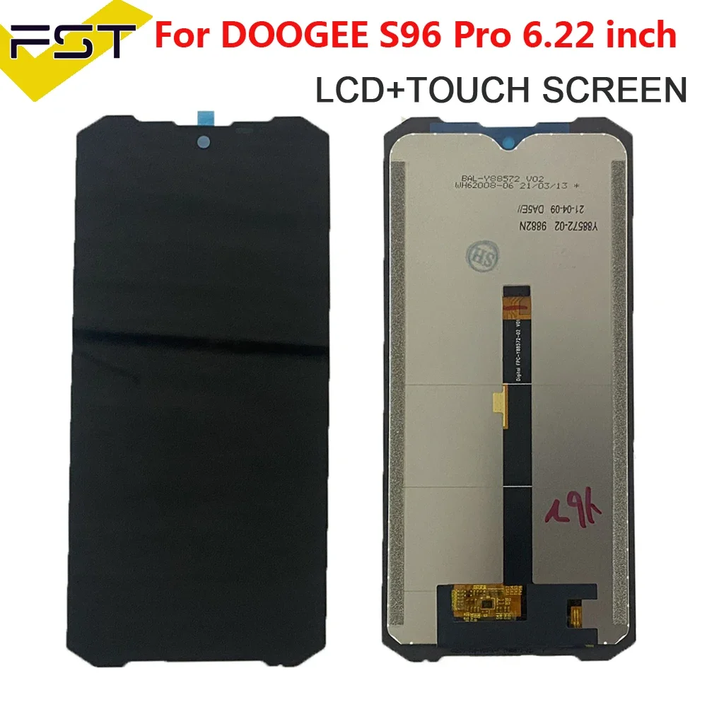 Original For Doogee S96 Pro LCD Display Touch Screen Digitizer Assembly For Doogee S96 Pro LCD Doogee S96Pro LCD Display