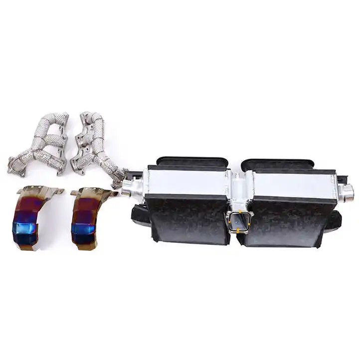OE 992145805F Top Quality Hot Sale Aluminum Radiator Kit For Porsche 911 992.1 992.2 Engine Cooling Auto Spare Parts