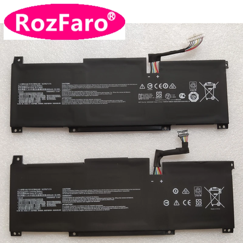 bateria rozfaro para msi modern 15 a10rb a10ras a4mw 041tw bty m491 ms1551 1552 b15 a10m a10rd a11mu a11sbl a5m prestige14 01