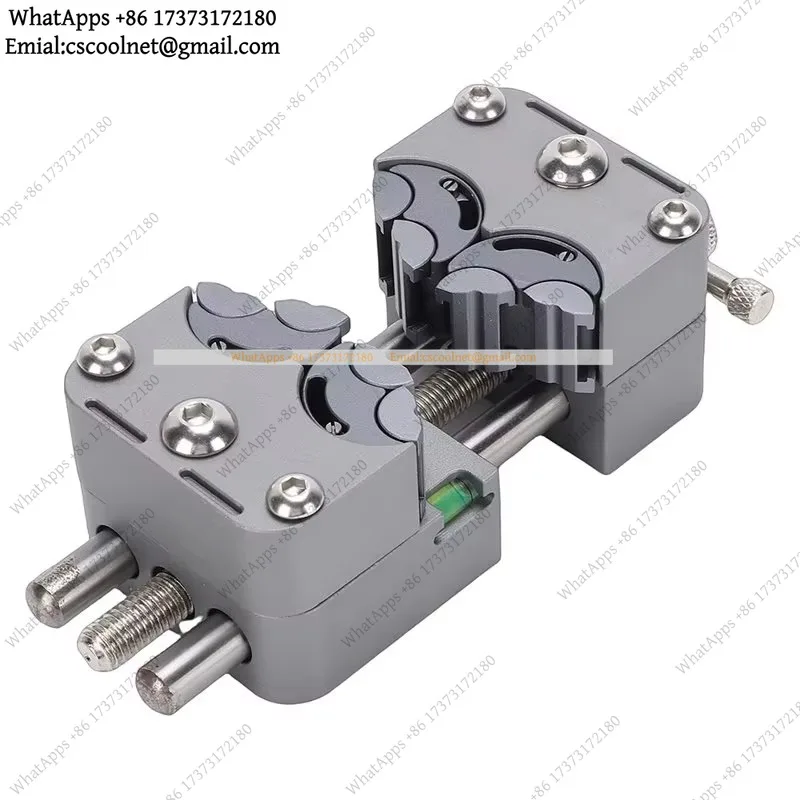 Mini Bench Vise With Anvil, Stainless Steel Multi-Jaw Drill Press Vise, Non-Slip Base, Precise Clamping, Home Workshop Tools