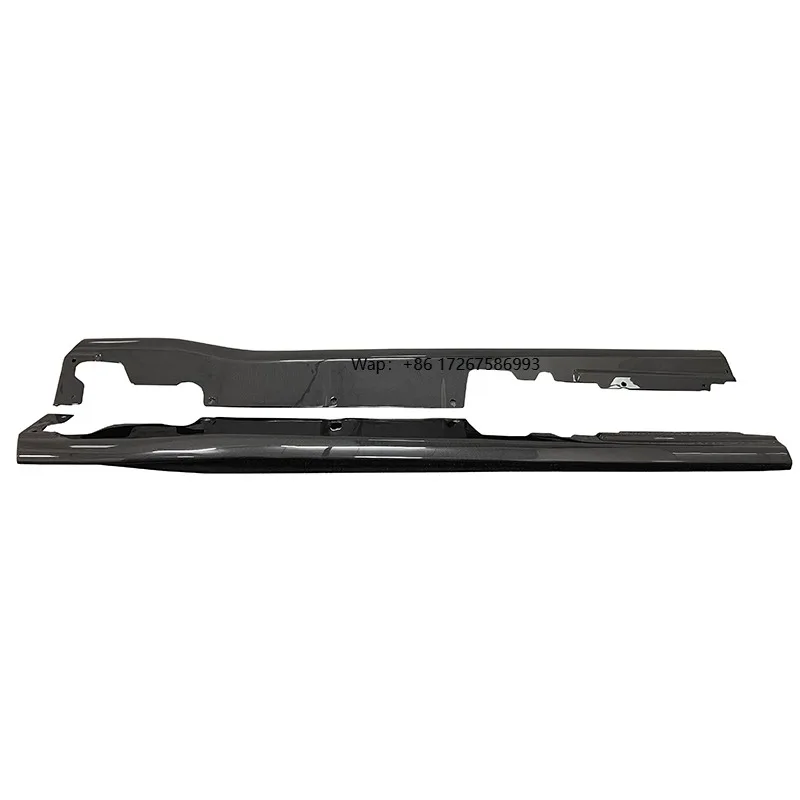 OEM Style Dry Carbon Fiber Car Accessories Extend Front Skirts Side Skirts for Fer ra -ri 812 Carbon Skirts