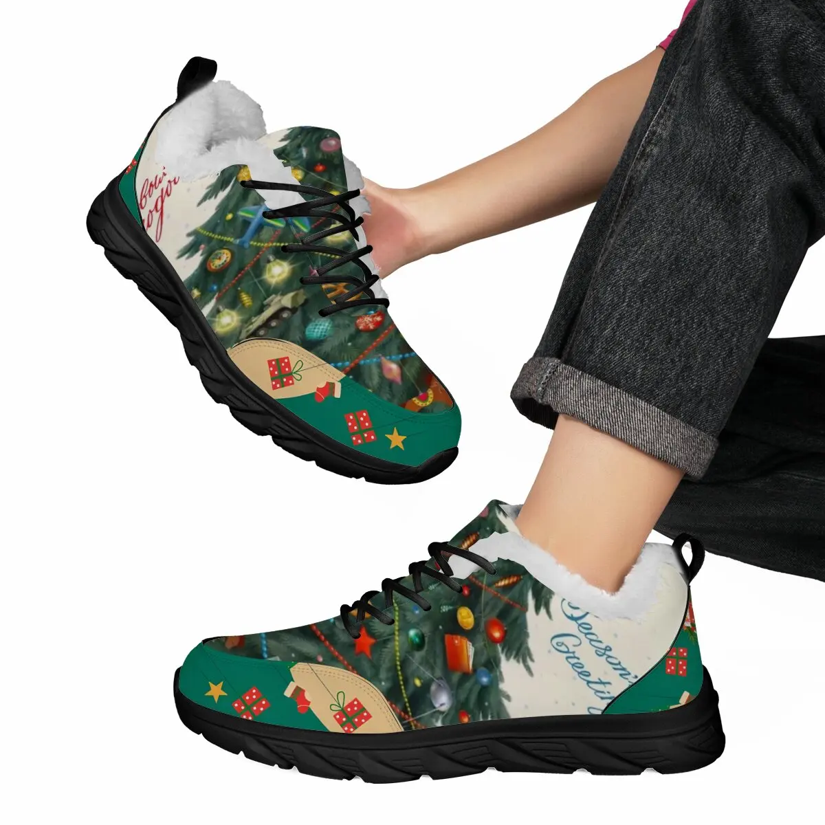 

2025 Women's Men's Flat Bottom Casual Shoes Autumn Winter New Style Cotton Shoes Comfortable Round Toe Rubber Sole Женская Обувь