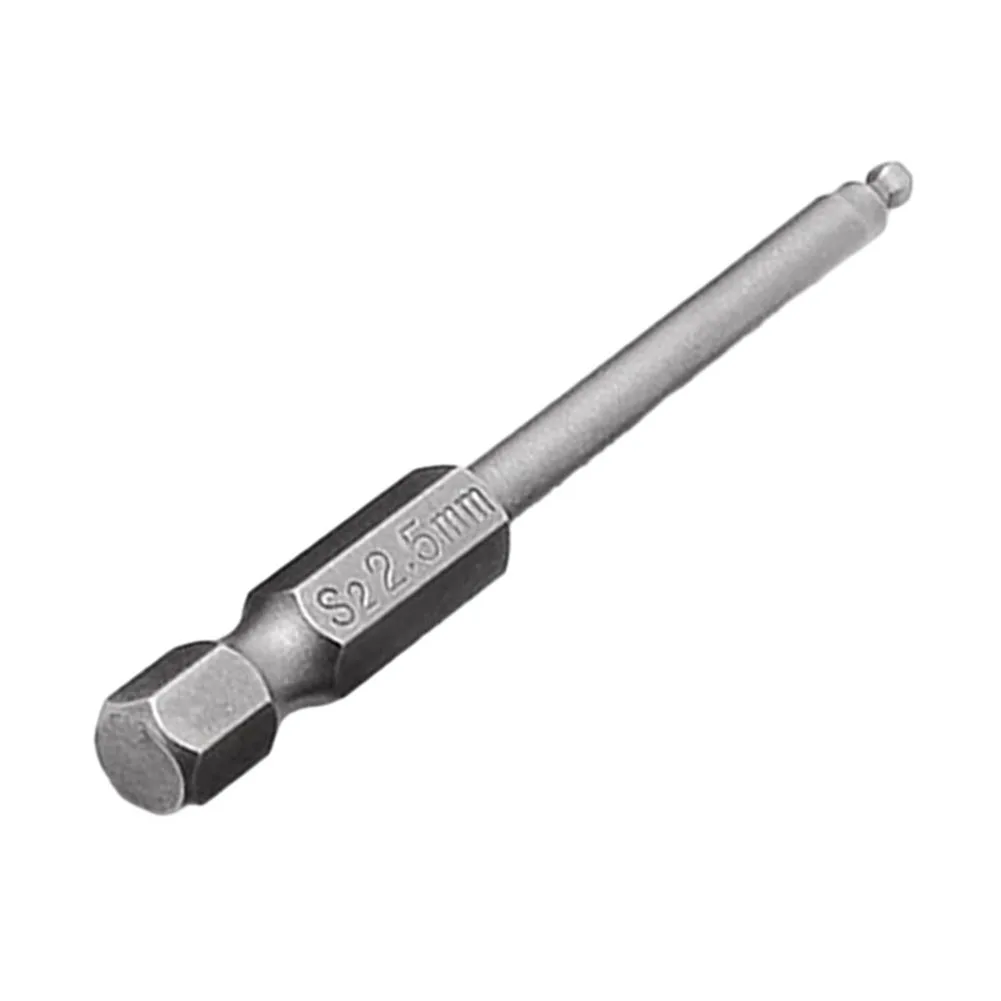Drill Tools Nutdrivers Hex Screwdriver Bit 1pc 65mm Alloy Steel Screwdriver Bits Workshop Equipment Hand Tools image 3