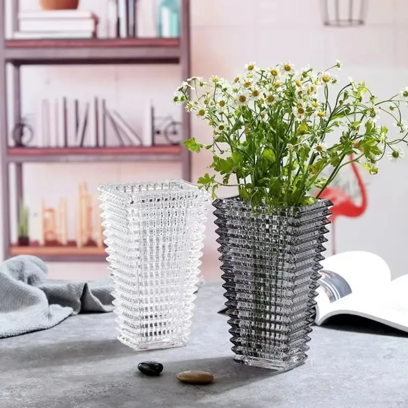 

Оптовая продажа: Стеклянная ваза в скандинавском стиле из прозрачного хрусталя премиум-класса для гидропоники и домашнего декора, утолщенная